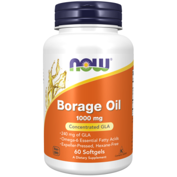 Now Foods Borage Oil 1000mg 120 sgels