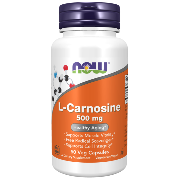 Now Foods L-Carnosine 500mg 50 caps