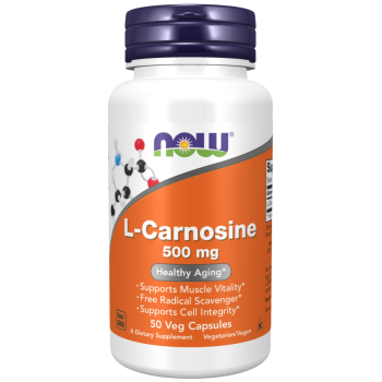 Now Foods L-Carnosine 500mg 50 caps