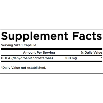 Swanson DHEA 100 mg 60 kaps.