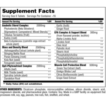 Natural Sterol Complex 180 kaps.