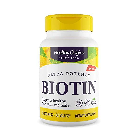 Healthy Origins Biotyna 10000 mcg 60 vcaps