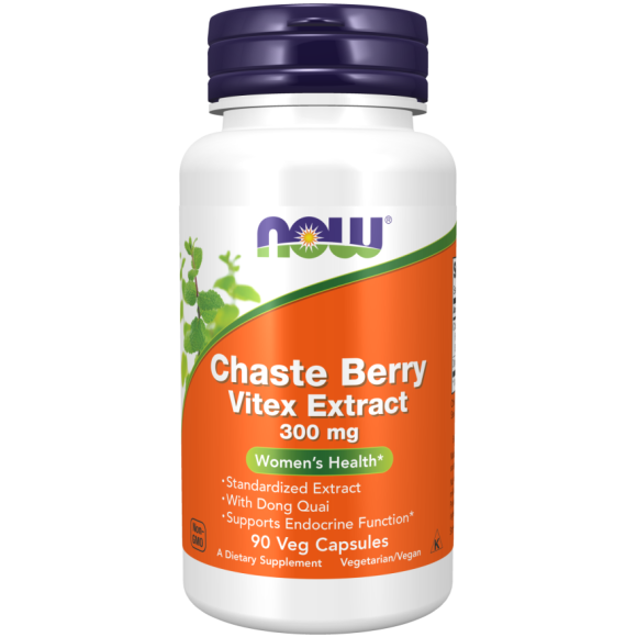 Now Foods Chaste Berry Extract 300 mg 90 vcaps