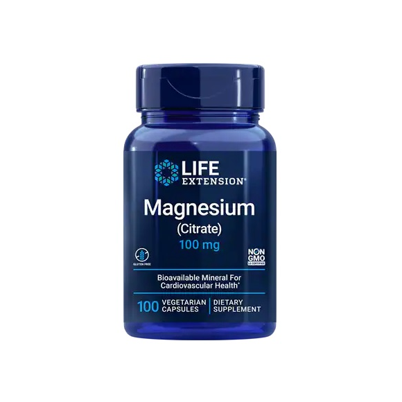 Life Extension Magnesium Citrate 100 mg 100 vcaps