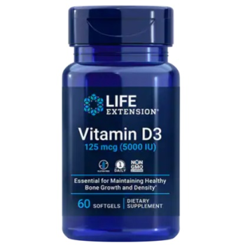 Life Extension Vitamin D3 5000 IU 60 sgels