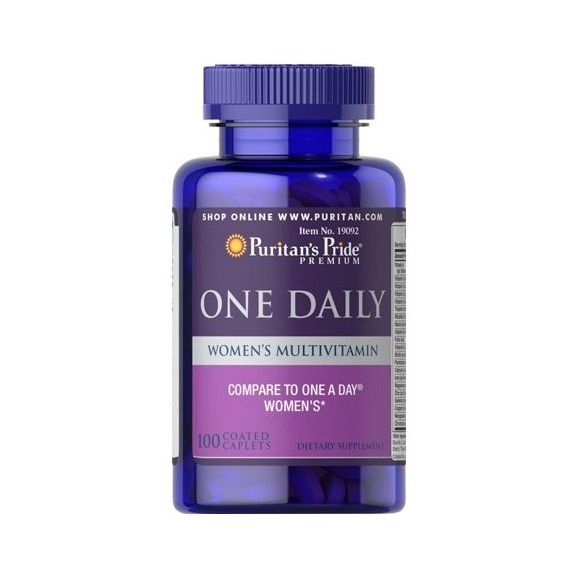 Puritan's Pride One Daily Women's Multivitamin 100 tabs