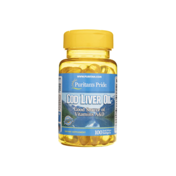 Puritan's Pride Cod Liver Oil 100 sgels