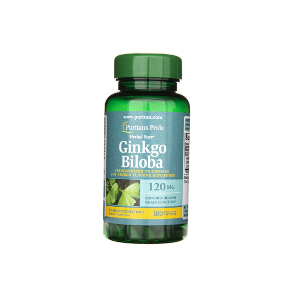 Puritan's Pride Ginkgo Biloba 120 mg 100 capsules