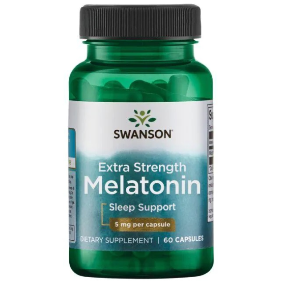 Swanson Melatonin 5 mg 60 caps