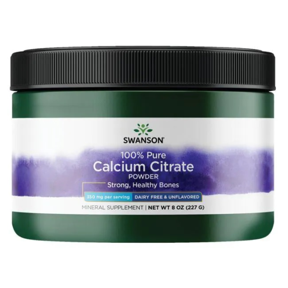 Swanson Calcium Citrate 8 oz. (227 g)