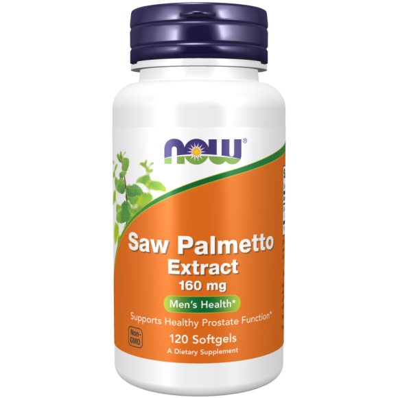 Now Foods Saw Palmetto 160 mg 120 sgels