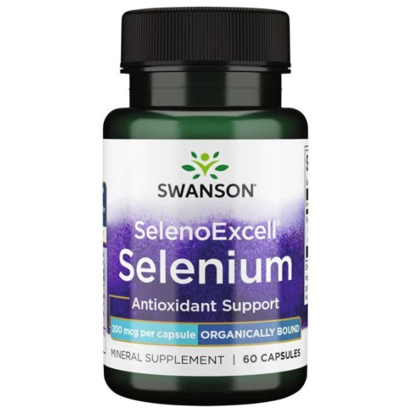 Swanson Selenium SelenoExcell 200mcg 60 caps