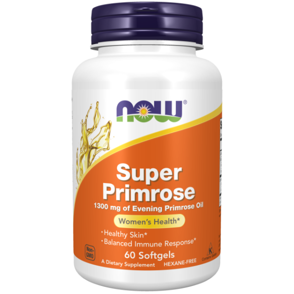 Now Foods Super Primrose 1300 mg 120 sgels