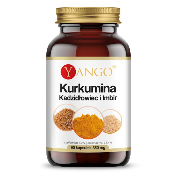 Yango Curcumin, Frankincense & Ginger 90 caps