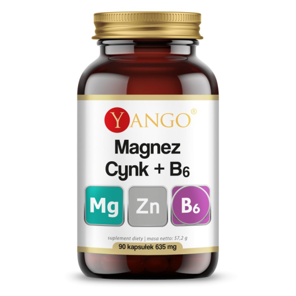 Yango Magnesium + Zinc + vit. B6 90 caps