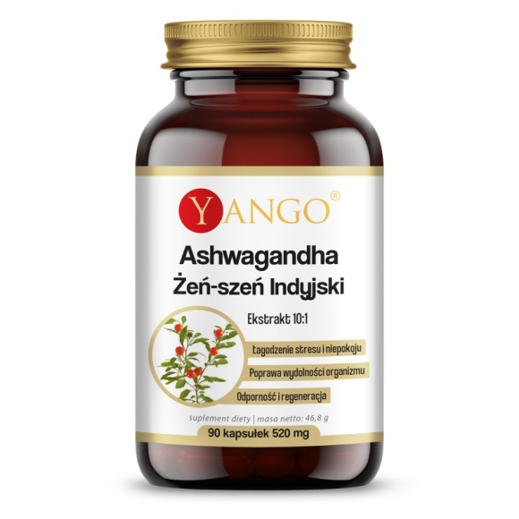 Yango - Ashwagandha ekstrakt 90 kaps.