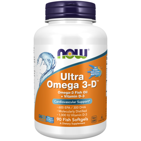 Now Foods Ultra Omega 3-D 90 sgels