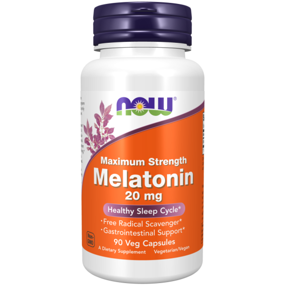 Now Foods Melatonin 20 mg 90 vcaps