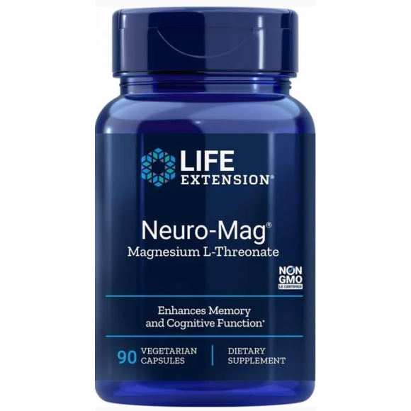 Life Extension Neuro-Mag® L-Treonian Magnezu 90 kaps.