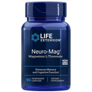 Life Extension Neuro-Mag® L-Treonian Magnezu 90 kaps.