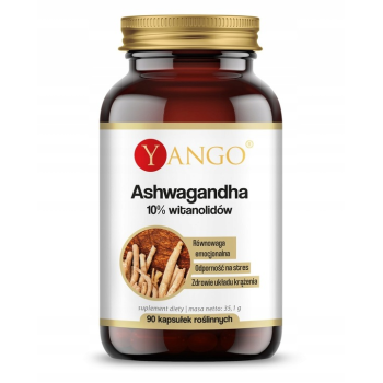 Yango Ashwagandha (10% witanolidów) 90 kaps