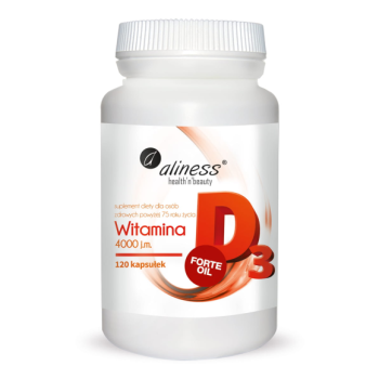 Aliness Vitamin D-3 4000IU 120 caps