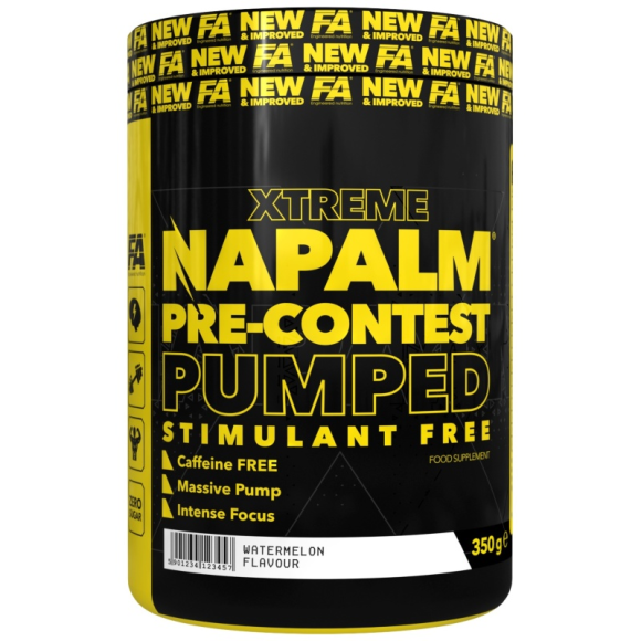 FA Napalm Pre-contest pumped (stim-free) 350g