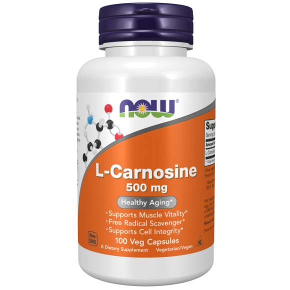 Now Foods L-Carnosine 500mg 50 caps