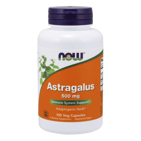 Now Foods Astragalus 500 mg 100 kaps.