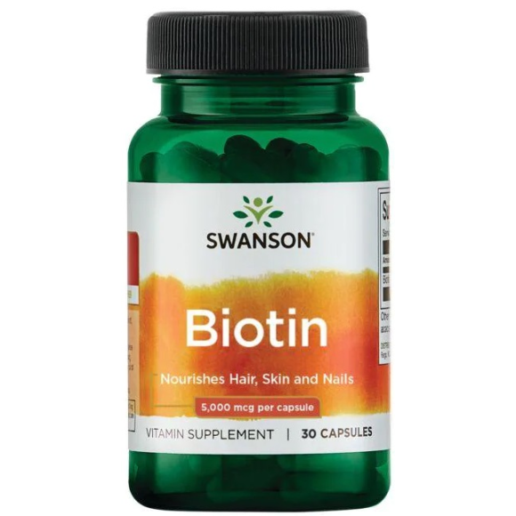 Biotin 5000 mcg 30 caps