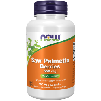 Now Foods Palma Sabałowa (Saw Palmetto) 550 mg 100 vcaps