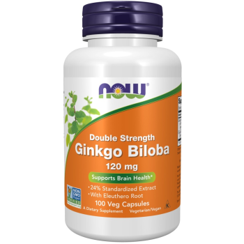 Now Foods Ginkgo Biloba 120 mg 100 vcaps