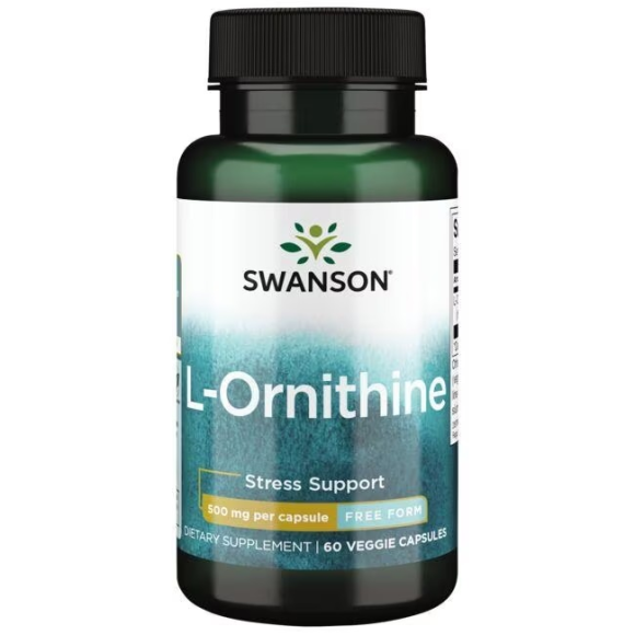 Swanson L-Ornithine 500 mg 100 vcaps