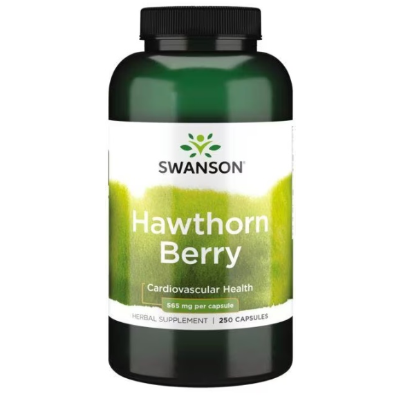 Swanson Hawthorn (Berry & Extract Standardized) 565 mg 250 caps