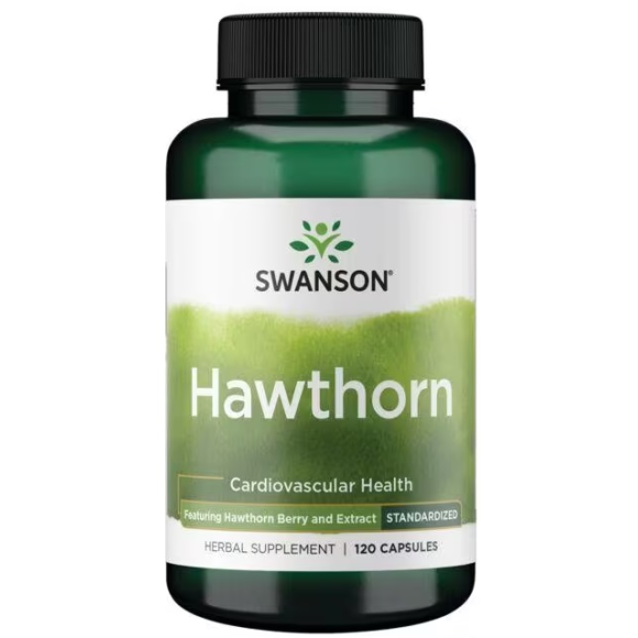 Swanson Hawthorn (Berries & Extract Standardized) 120 caps