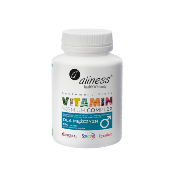 Aliness Premium Vitamin Complex dla mężczyzn 120 tab.