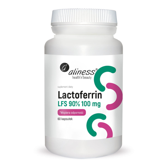 Aliness Lactoferrin LFS 90% 100 mg 60 caps