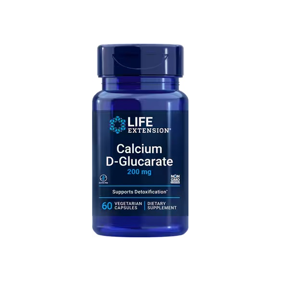 Life Extension Calcium D-Glucarate 200 mg 60 vcaps