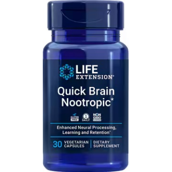 Life Extension Quick Brain Nootropic 30 vcaps