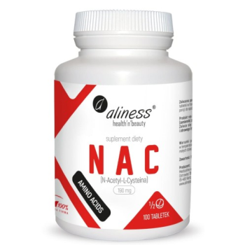 Aliness NAC N-Acetyl L-Cysteina 490 mg 100 kaps.