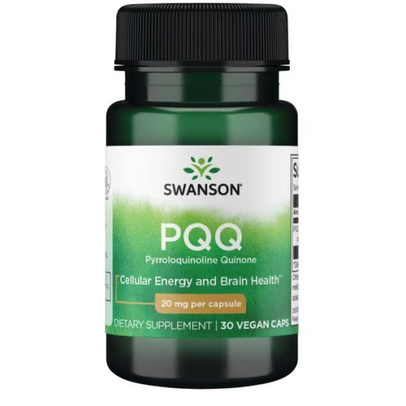 Swanson PQQ (Pirolochinolinochinon) 20 mg 30 vcaps