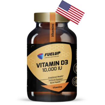 Fuel Up Witamina D3 4000 IU 120 softgels