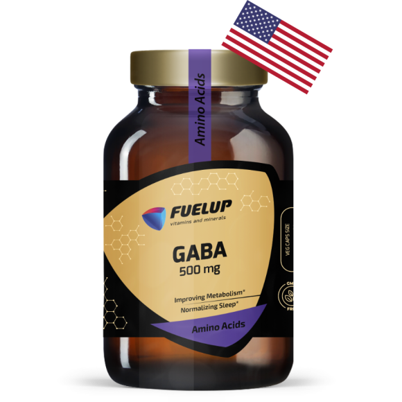 Fuel Up GABA 500 mg 100 vcaps