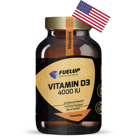 Fuel Up Witamina D3 4000 IU 120 softgels