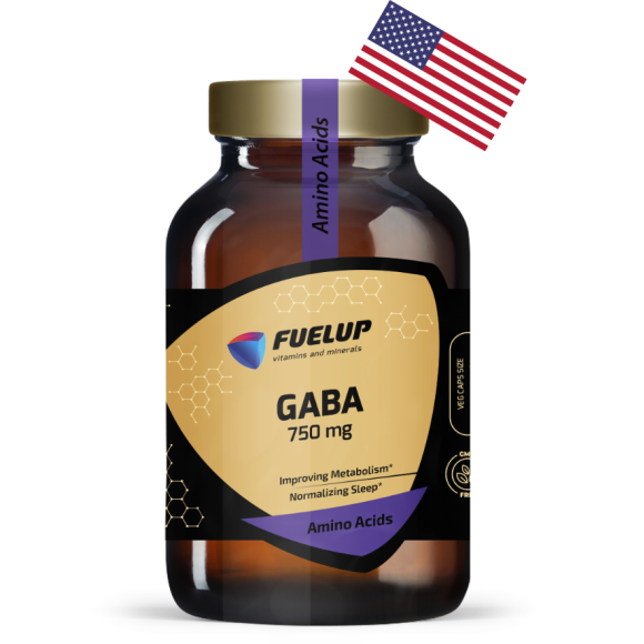 Fuel Up GABA 500 mg 100 vcaps