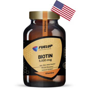 Fuel Up Biotin 5000 mcg 60 vcaps