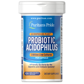 Puritan's Pride Probiotic Acidophilus 3 Billion 100 caps