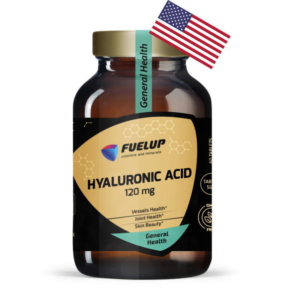 Fuel Up Hyaluronic Acid 120 mg 60 vcaps