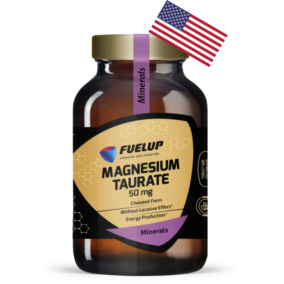 Fuel Up Magnesium Taurinate 50 mg 120 tabl