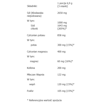 Aliness ALLHydrate Electrolytes Lemon + Caffeine 345g